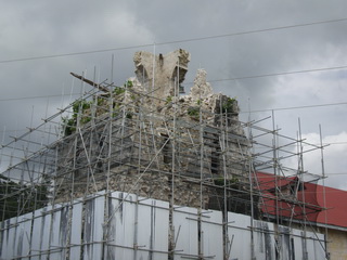Baclayon church
            after Bohol earthquake.