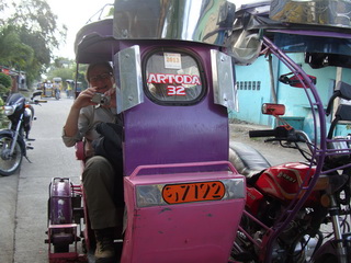 Mindoro motorized
            three-wheeler