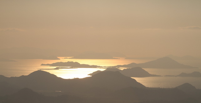 Komodo islands Komodo islands sunset