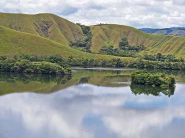 Scenery at Lake Sentani