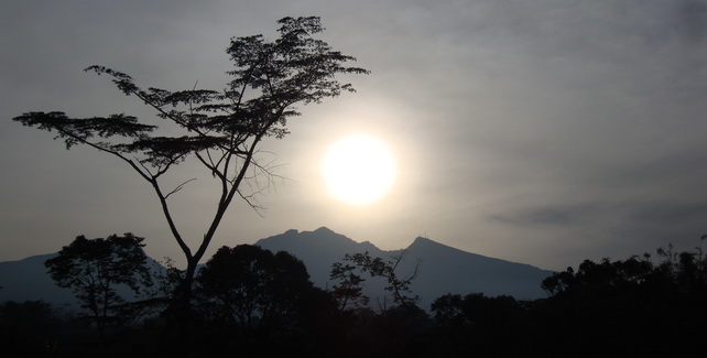 Mount Kitanglad sunset
