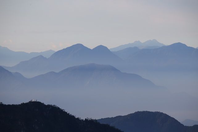 Dasyueshan mountain scenery